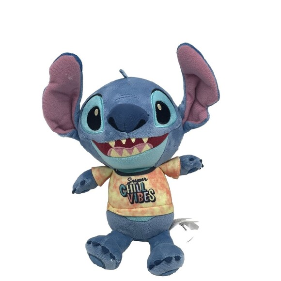 Stitch Disney Lilo & Stitch Super Chill Vibes Just Play  Stuffed Animal Toy - Picture 1 of 15